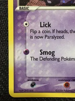 Pokemon TCG Gastly EX Legend Maker Reverse Holo Stamped 52/92 LP Excellent Card - Image 5