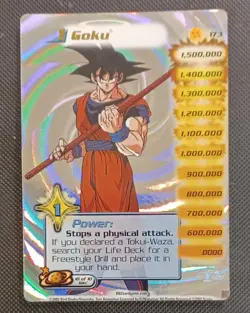 Dragon Ball Z 5 Card Lot Hi-Tech FOIL CCG Limited World Games Score 2002 NM - Image 2