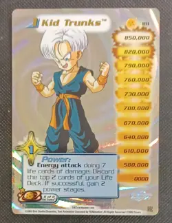 Dragon Ball Z 5 Card Lot Hi-Tech FOIL CCG Limited World Games Score 2002 NM - Image 4