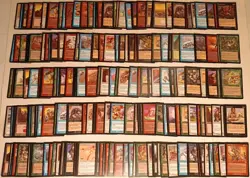 Vintage 1999 MTG Magic the Gathering Mercadian Masques 1000 Card Collection Lot - Image 3
