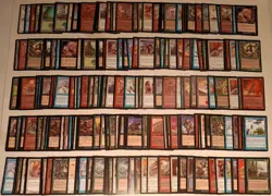 Vintage 1999 MTG Magic the Gathering Mercadian Masques 1000 Card Collection Lot - Image 4