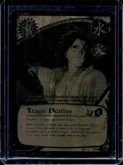 2009 Naruto Collectible Card Game Tragic Destiny Super Rare Mission #629 - Image 1