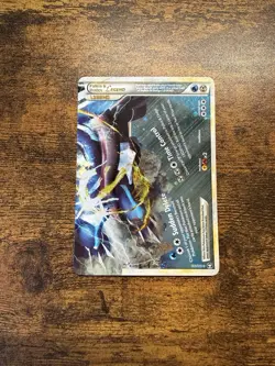 Pokemon TCG Palkia and Dialga Legend Rare Holo Card 102/102 Bottom MP-HP - Image 1