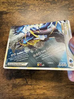 Pokemon TCG Palkia and Dialga Legend Rare Holo Card 102/102 Bottom MP-HP - Image 2
