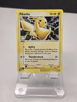 Vintage 2003 Pikachu Black Star Promo #12 Holo E-reader Pokemon Card - Image 1
