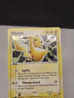 Vintage 2003 Pikachu Black Star Promo #12 Holo E-reader Pokemon Card - Image 4