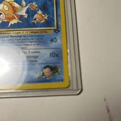 Pokemon TCG Giovanni's Magikarp Gym Challenge Card 73/132 Pack Fresh - Image 5