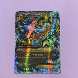 M Charizard EX Ultra Rare Holo 69/106 Flashfire Mega Evolution Pokemon Card - Image 1