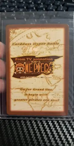 BANDAI One Piece Hyper Battle LUFFY NAMI CREW S98 EARLY CARD VINTAGE 1ST TCG - Image 2