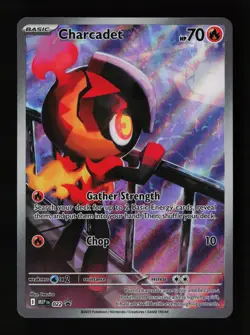 Charcadet 022 Promo Holo ME02: Phantasmal Flames Pokemon Card - Image 1