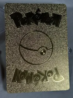 Pokemon Card Pikachu Vmax Gold Pokemon Gold Metal Card - METAL CARD TCG - Image 2
