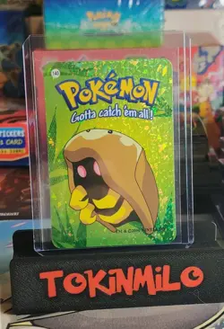 Kabuto Nintendo - 2000 Pokemon Vending Machine Prism Sticker Card NM - Image 1