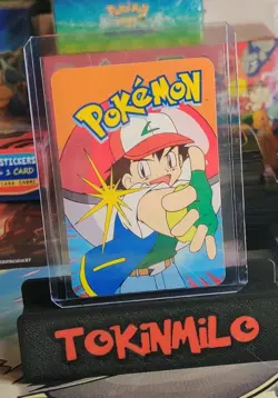 Kabuto Nintendo - 2000 Pokemon Vending Machine Prism Sticker Card NM - Image 2