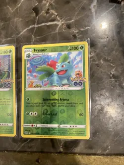 Pokemon TCG Pokemon Go Card Lot Venusaur Ivysaur and Bulbasaur NM - Image 2