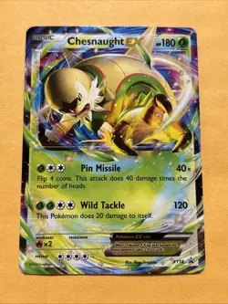 Chesnaught EX XY18 Promo XY Promos Pokemon Card MP - Image 1