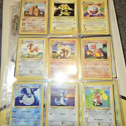 Pokemon Cards Lot Vintage 1st Edition, Base Set Shadowless Pokemon Cards - Image 4