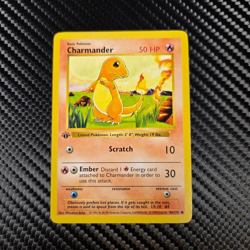 Charmander First Edition 1999 Pokemon Base Set Card #46/102 - Image 1