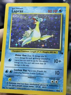 Haunter 6/62 Lapras 10/62 Fossil 1999 Holo Rare Vintage Pokemon Card Lot WOTC - Image 5