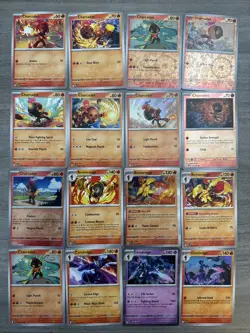 Charcadet Armarouge Ceruledge Pokemon Card Collection Lot Of 16 W Holos Reverses - Image 1