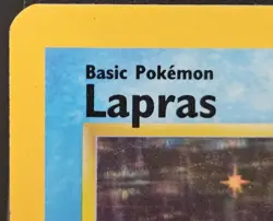 Pokemon Lapras 80 HP Holo Rare Fossil 10/62 Wizards Card 1999 - Image 5
