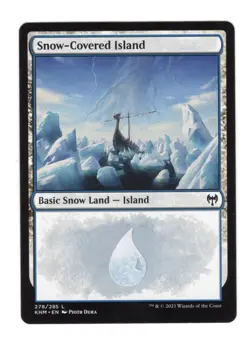 MTG Kaldheim Snow-Covered Lands Lot of 10 Cards Total Plains Island Swamp Forest - Image 2