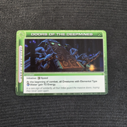 Chaotic TCG Dawn Of Perim Doors of the Deepmines Uncommon Card 208/232 - Image 1
