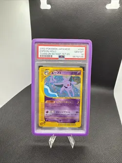 Espeon 046/092 Holo Card PSA 10 Japanese Town On No Map 1st Edition - Image 1