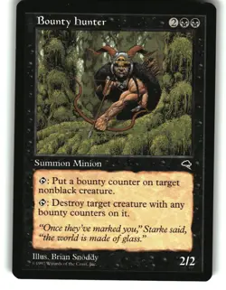 Magic the Gathering - Tempest Bounty Hunter 110 Rare 1997 - Image 1