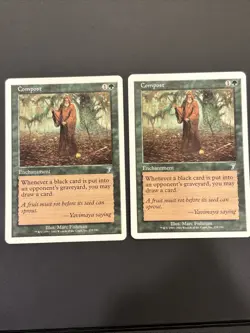 2x COMPOST MTG 7th Edition Uncommon NM LP Magic the Gathering - Image 1
