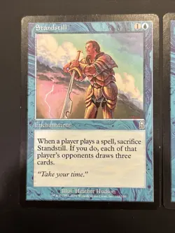 2x Standstill Odyssey Mtg Magic UP NM Blue Uncommon - Image 2