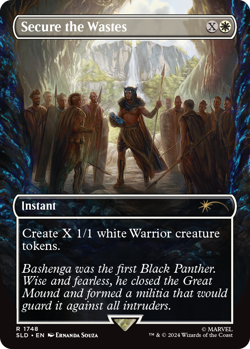Magic the Gathering Secret Lair X Marvel’s BLACK PANTHER -Non Foil-New-Unopened - Image 4