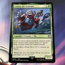MTG Magic the Gathering Quina, Qu Gourmet (194/764) Final Fantasy NP - Image 1