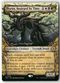 Doran, Besiged By Time Showcase NM MTG Lorwyn Eclipsed - Image 1
