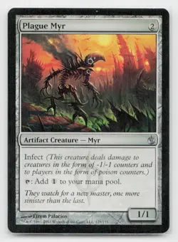 Mirrodin Besieged #125 Plague Myr - Image 1