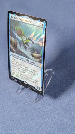 Ray Fillet, Wave Warrior - Surge Foil NM R MTG Commander: TMNT - Image 4