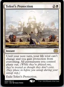 Teferi's Protection 32 Double Masters 2022 NM MTG - Image 1