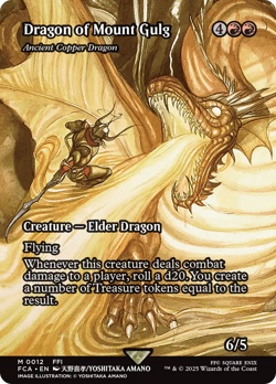 Dragon of Mount Gulg - Ancient Copper Dragon (Showcase) [FINAL FANTASY : Through - Image 1