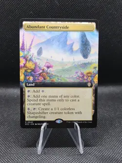 Abundant Countryside 42 Extended Art REGULAR Lorwyn Eclipsed MTG Rare Unplayed - Image 1