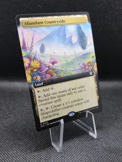 Abundant Countryside 42 Extended Art REGULAR Lorwyn Eclipsed MTG Rare Unplayed - Image 2