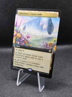 Abundant Countryside 42 Extended Art REGULAR Lorwyn Eclipsed MTG Rare Unplayed - Image 3