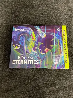 Magic The Gathering Edge Of Eternities Collector Booster, Sealed Box is Worn - Image 1