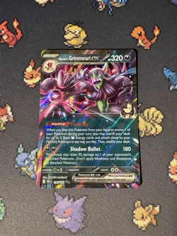 Pokemon Cards Marnie’s Grimmsnarl ex 136/182 Ultra Rare Destined Rivals - (NM) - Image 1