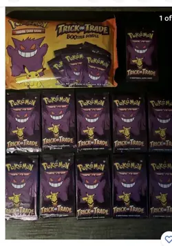 Pokemon TCG Halloween Trick or Trade Booster Bundle Lot Of 10 Packs - Image 1