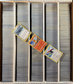 6,000+ Pokemon Card Bulk Lot - 30lbs Common Uncommon Non Holos - Image 1