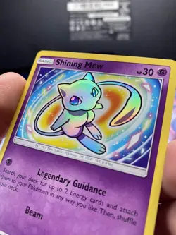 Shining Mew 40/73 Rare Holo | LP+ | Sun & Moon Shining Legends | 2017 Pokemon - Image 3