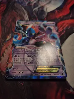 Deoxys EX - 53/116 - Pokemon Plasma Freeze Black & White Ultra Rare Card MP - Image 2