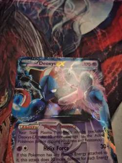 Deoxys EX - 53/116 - Pokemon Plasma Freeze Black & White Ultra Rare Card MP - Image 3