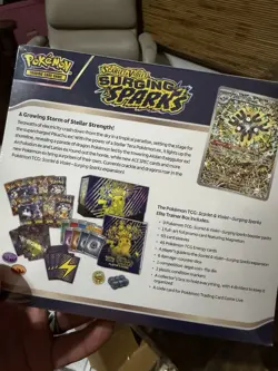 (2) LOT Pokemon Surging Sparks Twilight Masquerade ETB Factory Sealed BIG HITS - Image 4