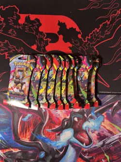10 Each Pokemon TCG Booster Pack Hanger Booster Packs - Image 2