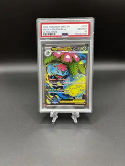 Pokemon Mega Venusaur ex 155/132 Me01: Mega Evolution Holo PSA 10 - Image 1